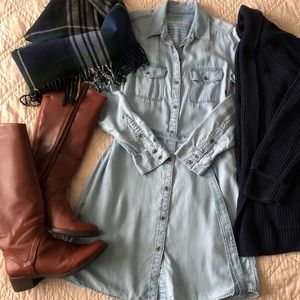Chambray Dress